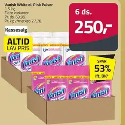 Fleggaard Vanish White el. Pink Pulver erbjuda