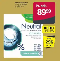 Fleggaard Neutral Storvask erbjuda