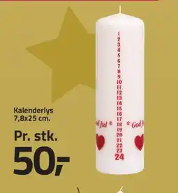 Fleggaard Kalenderlys erbjuda