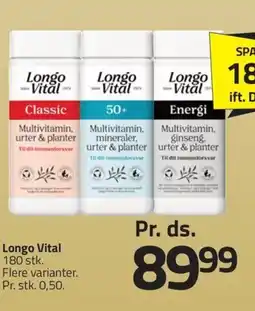 Fleggaard Longo Vital erbjuda