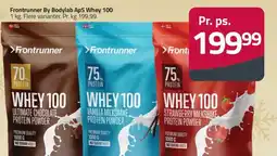 Fleggaard Frontrunner By Bodylab ApS Whey 100 erbjuda