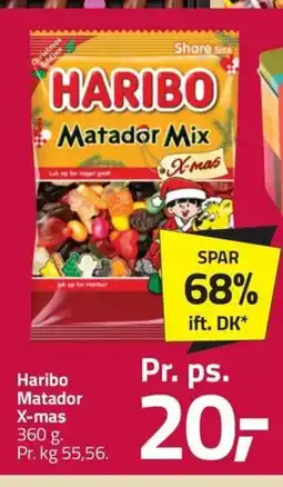 Fleggaard Haribo Matador X-mas erbjuda