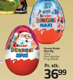 Fleggaard Ferrero Kinder Maxi Æg erbjuda