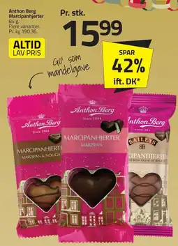 Fleggaard Anthon Berg Marcipanhjerter erbjuda