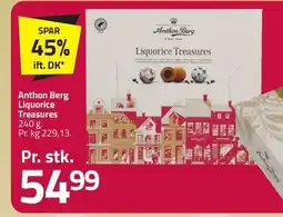Fleggaard Anthon Berg Liquorice Treasures erbjuda