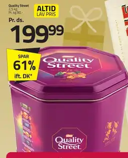 Fleggaard Quality Street erbjuda