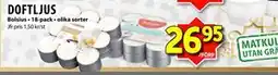 Matvärlden Tensta DOFTLJUS, SEK 26.95 erbjuda