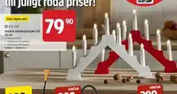 Jula Klassisk adventsljusstake LED 30 cm, SEK 79.9 erbjuda