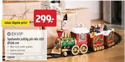 Jula Spelande jultåg på räls LED Ø136 cm, SEK 299 erbjuda