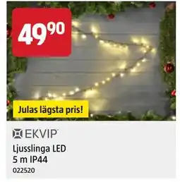 Jula Ljusslinga LED 5 m IP44, SEK 49.9 erbjuda
