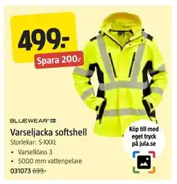 Jula Varseljacka softshell, SEK 499 erbjuda