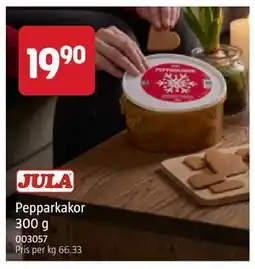 Jula Pepparkakor 300 g, SEK 19.9 erbjuda