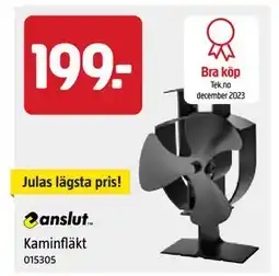 Jula Kaminfläkt, SEK 199 erbjuda