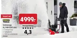 Jula Snöslunga 4,2 kW 600 mm, SEK 4999 erbjuda