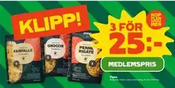 Stora Coop Pasta, Medlemspris erbjuda