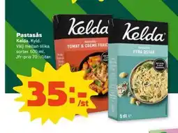 Stora Coop Pastasås, SEK 35 erbjuda