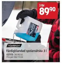 Jula Färdigblandad spolarvätska 3 l, SEK 89.9 erbjuda