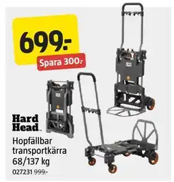 Jula Hopfällbar transportkärra 68/137 kg, SEK 699 erbjuda