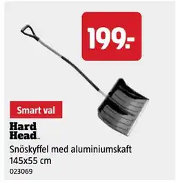 Jula Snöskyffel med aluminiumskaft 145x55 cm, SEK 199 erbjuda