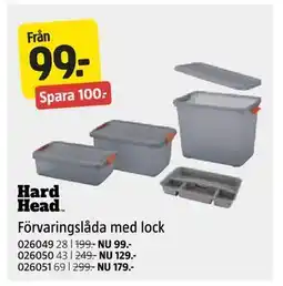 Jula Förvaringslåda med lock erbjuda