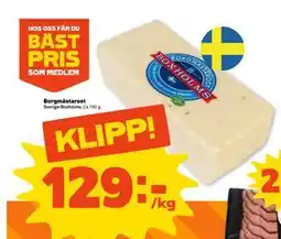 Stora Coop Borgmästarost, SEK 129 erbjuda