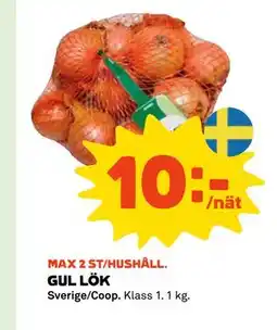 Stora Coop GUL LÖK, Medlemspris erbjuda