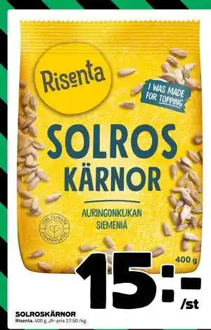 SOLROSKÄRNOR, SEK 15