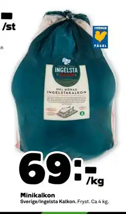 Stora Coop Minikalkon, SEK 69 erbjuda