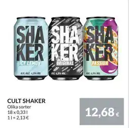 Nielsen Discount CULT SHAKER, EUR 12.68 erbjuda