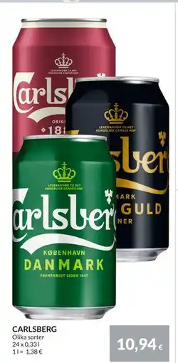 Nielsen Discount CARLSBERG, EUR 10.94 erbjuda