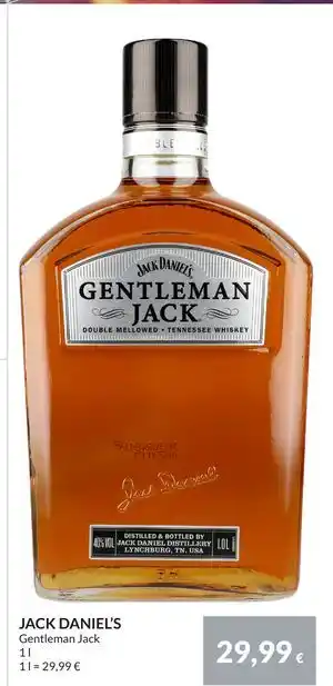 Nielsen Discount JACK DANIEL’S, EUR 29.99 erbjuda