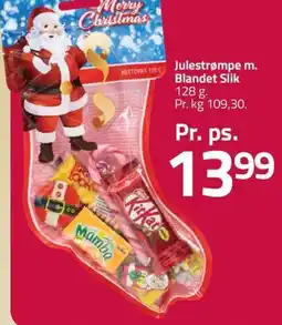 Fleggaard Julestrømpe m. Blandet Slik erbjuda