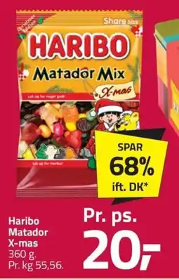 Fleggaard Haribo Matador X-mas erbjuda