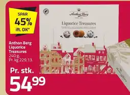 Fleggaard Anthon Berg Liquorice Treasures erbjuda