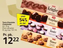 Fleggaard Toms Klassiske Chokolader erbjuda