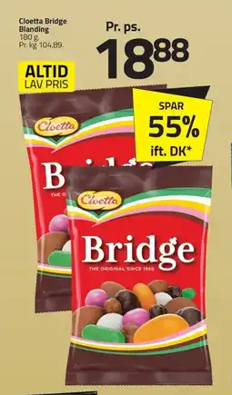 Fleggaard Cloetta Bridge Blanding erbjuda