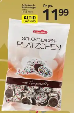 Fleggaard Schluckwerder Schokoknapper erbjuda