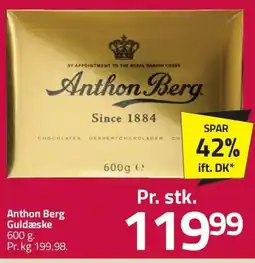 Fleggaard Anthon Berg Guldæske erbjuda