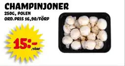 Nelins Champinjoner erbjuda