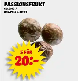 Nelins Passionsfrukt erbjuda