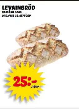 Nelins Levainbröd erbjuda