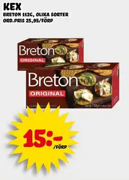 Nelins BRETON Kex erbjuda