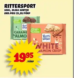 Nelins Rittersport erbjuda