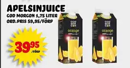 Nelins GOD MORGON Apelsinjuice erbjuda