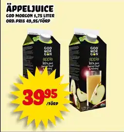 Nelins GOD MORGON Äppeljuice erbjuda