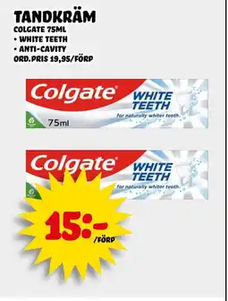 Nelins COLGATE Tandkräm erbjuda