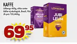 Nelins LÖFBERGS Kaffe erbjuda