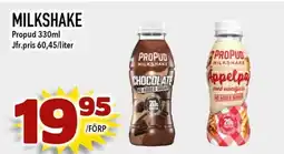 Nelins PROPUD Milkshake erbjuda