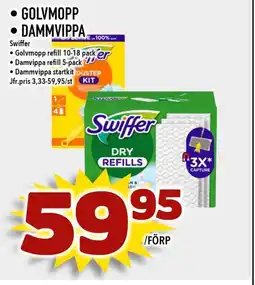 Nelins Swiffer Golvmopp • Dammvippa erbjuda