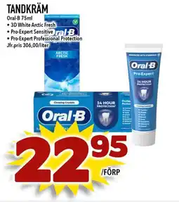 Nelins Oral-B Tandkräm erbjuda